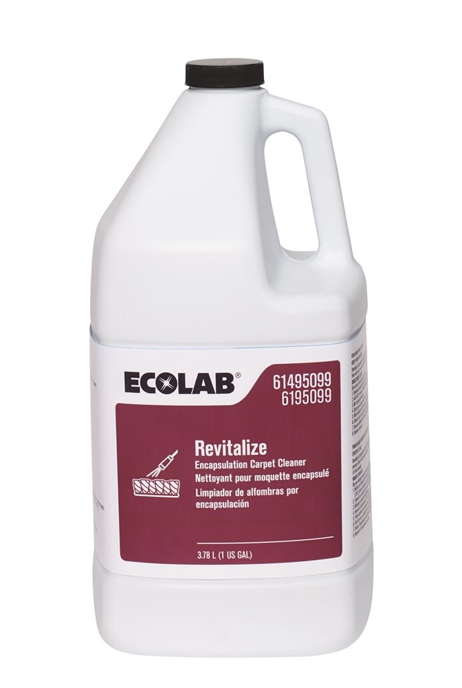 GuestSupply US | Ecolab® Revitalize Encapsulation Carpet Cleaner